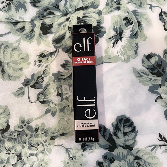 ELF Makeup Elf O Face Satin Lipstick Vocal Terracotta Rose Nwt